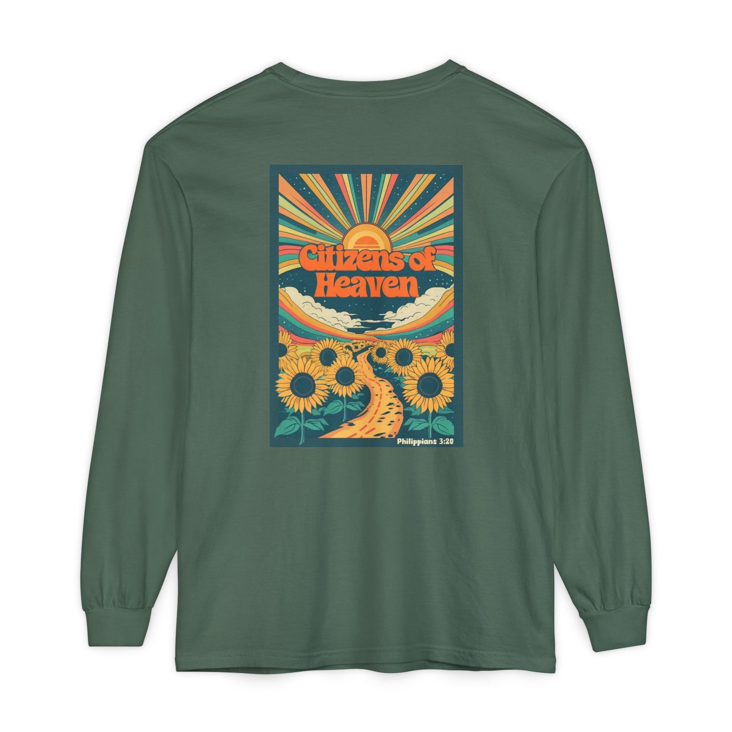 Sunflower Unisex Long Sleeve T-shirt