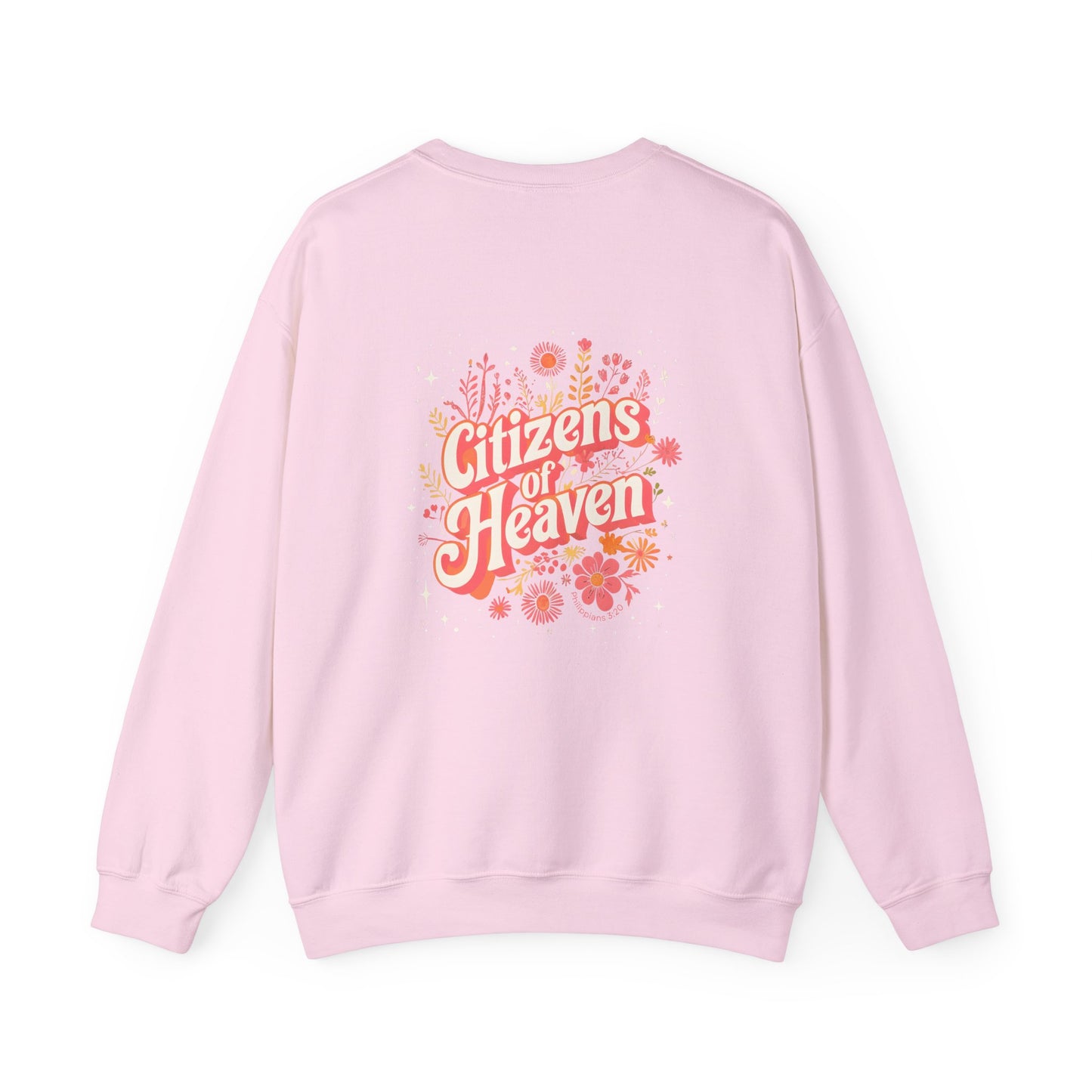 Stars and Flowers Crewneck Sweatshirt