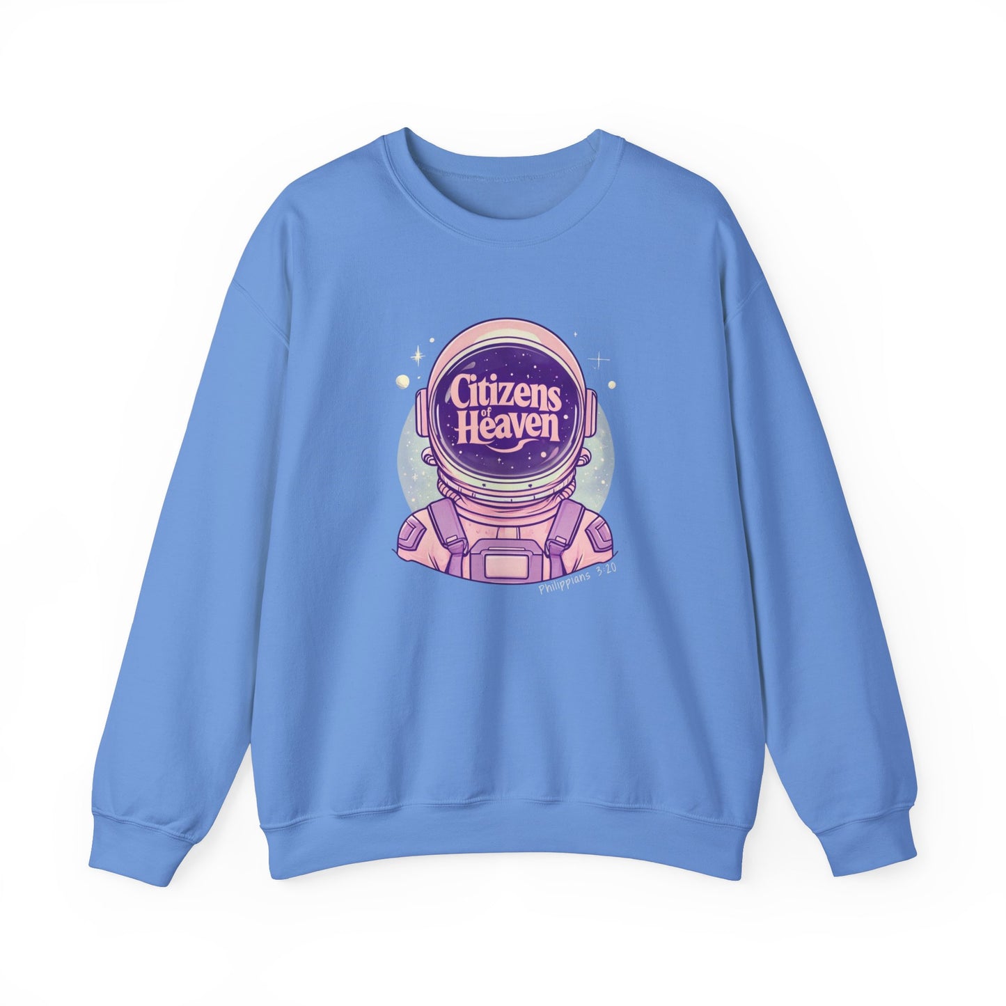 Pink Astronaut Crewneck Sweatshirt