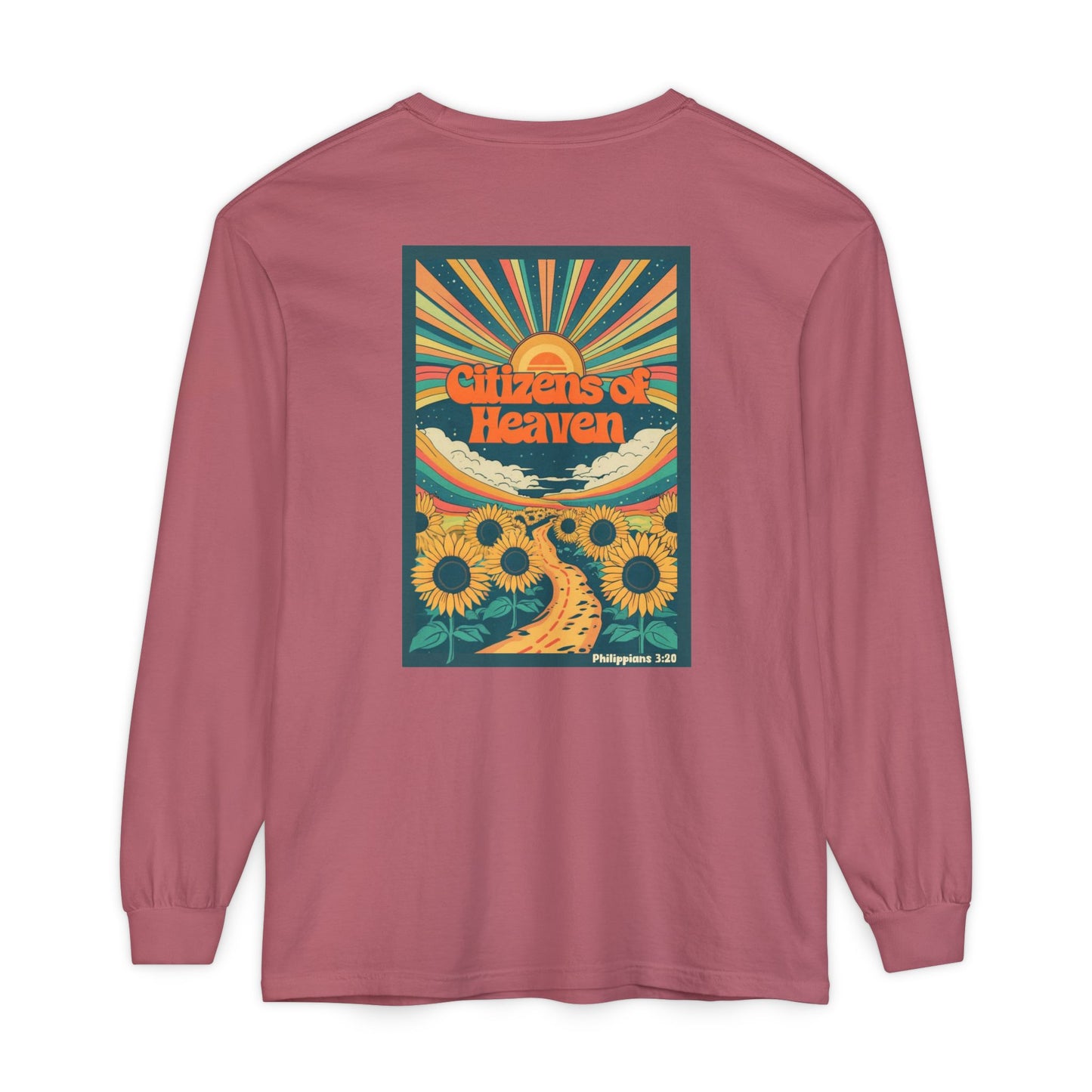 Sunflower Unisex Long Sleeve T-shirt