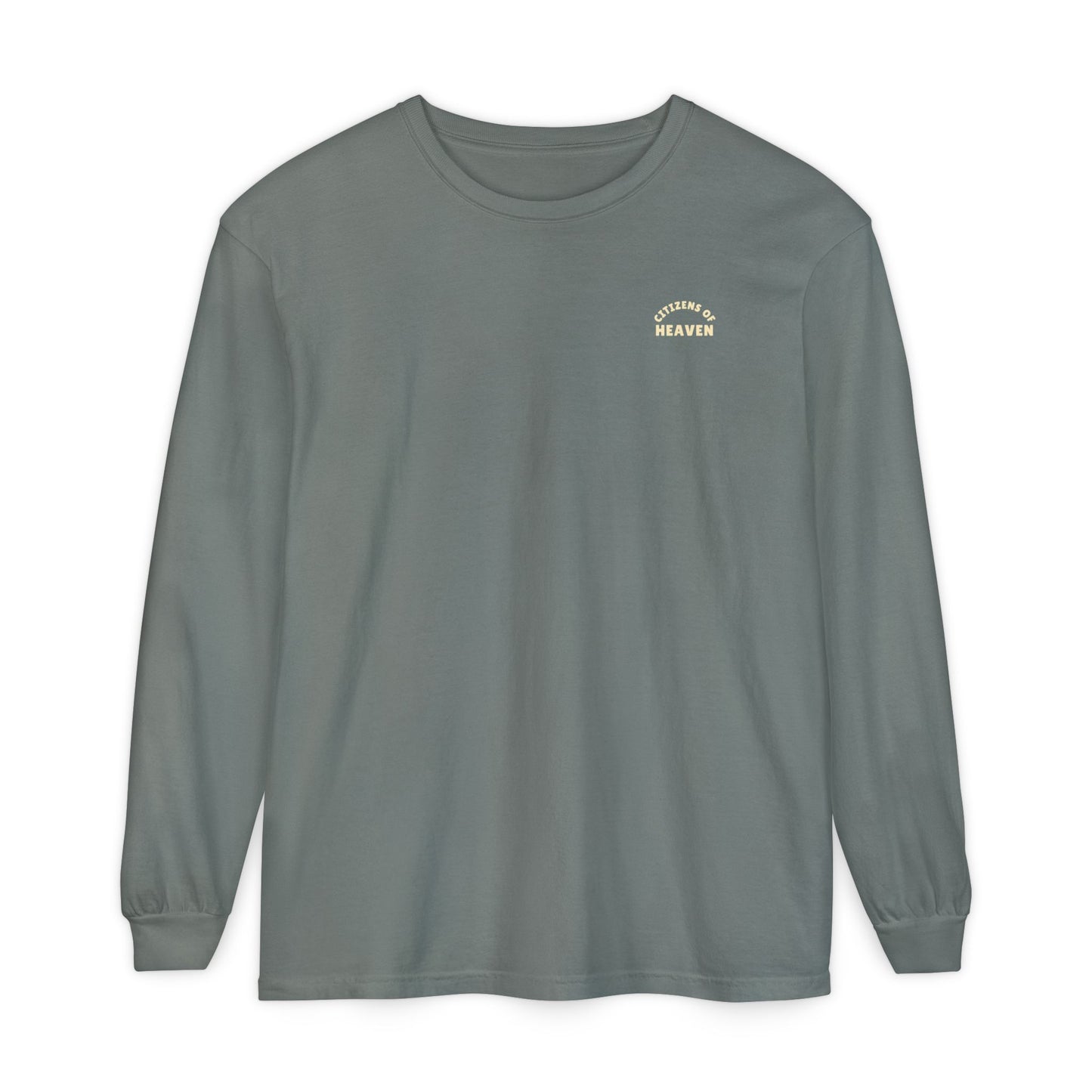 Mosaic Blue Unisex Long Sleeve T-shirt