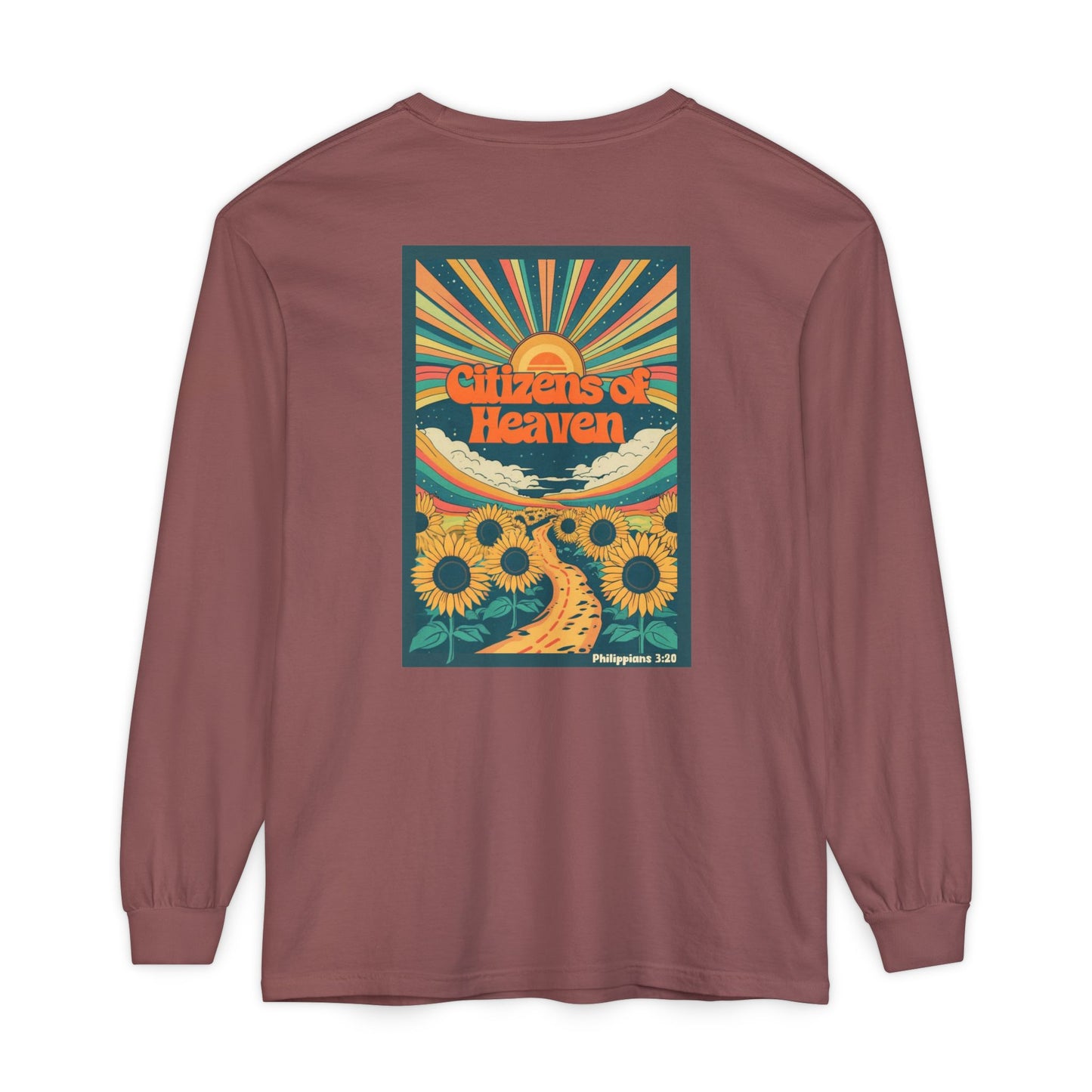 Sunflower Unisex Long Sleeve T-shirt