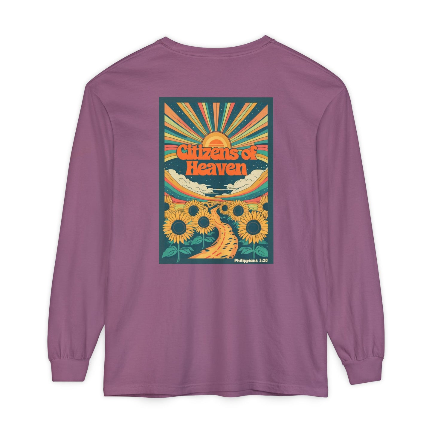 Sunflower Unisex Long Sleeve T-shirt