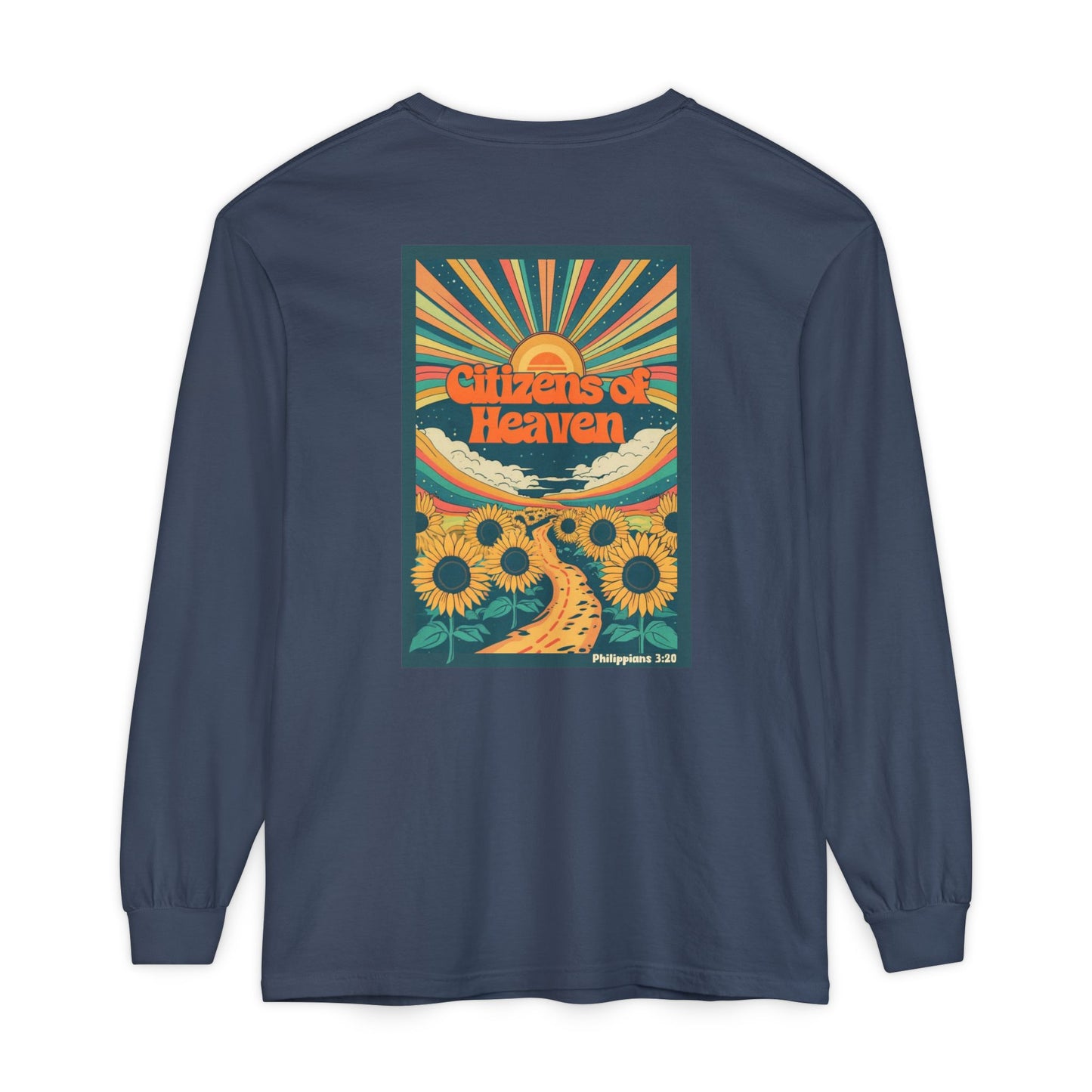 Sunflower Unisex Long Sleeve T-shirt