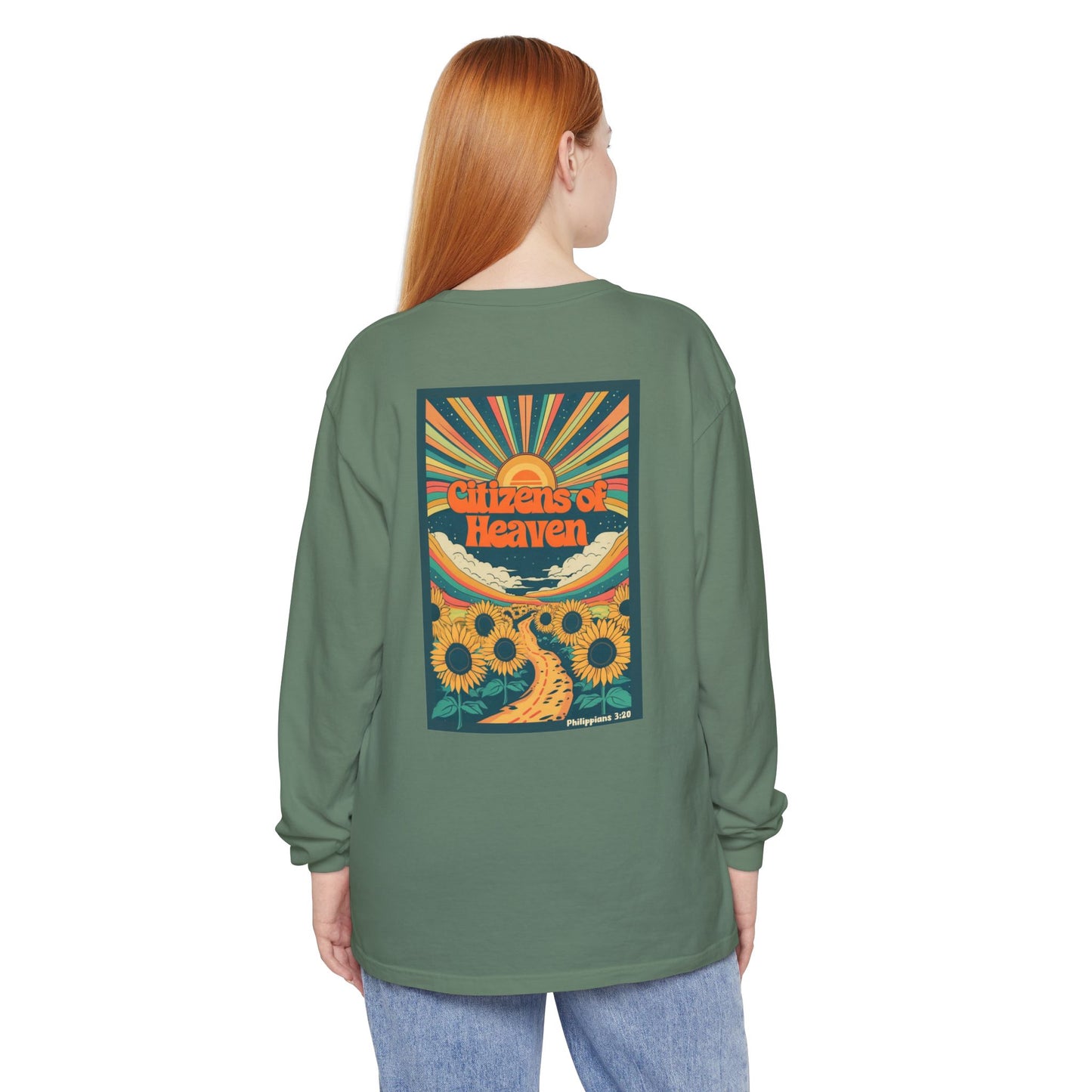 Sunflower Unisex Long Sleeve T-shirt