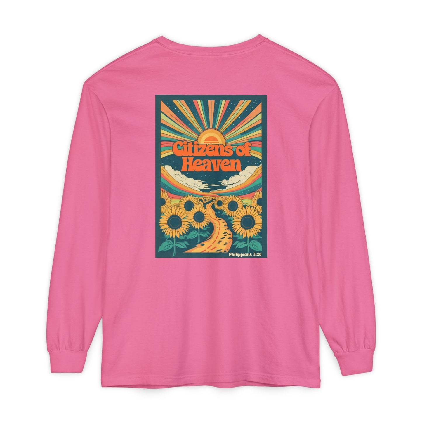 Sunflower Unisex Long Sleeve T-shirt