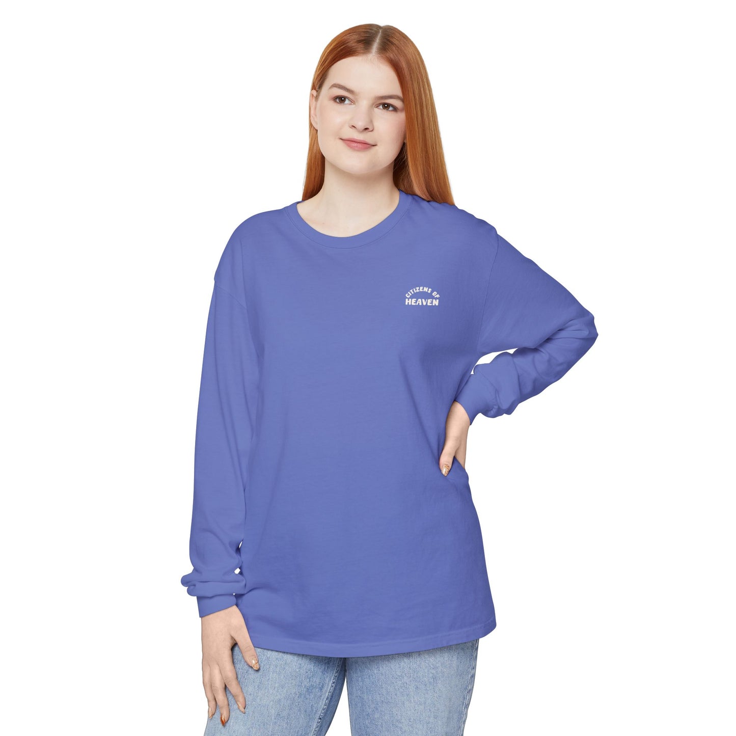 Retro Stars and Flowers Long Sleeve T-shirt