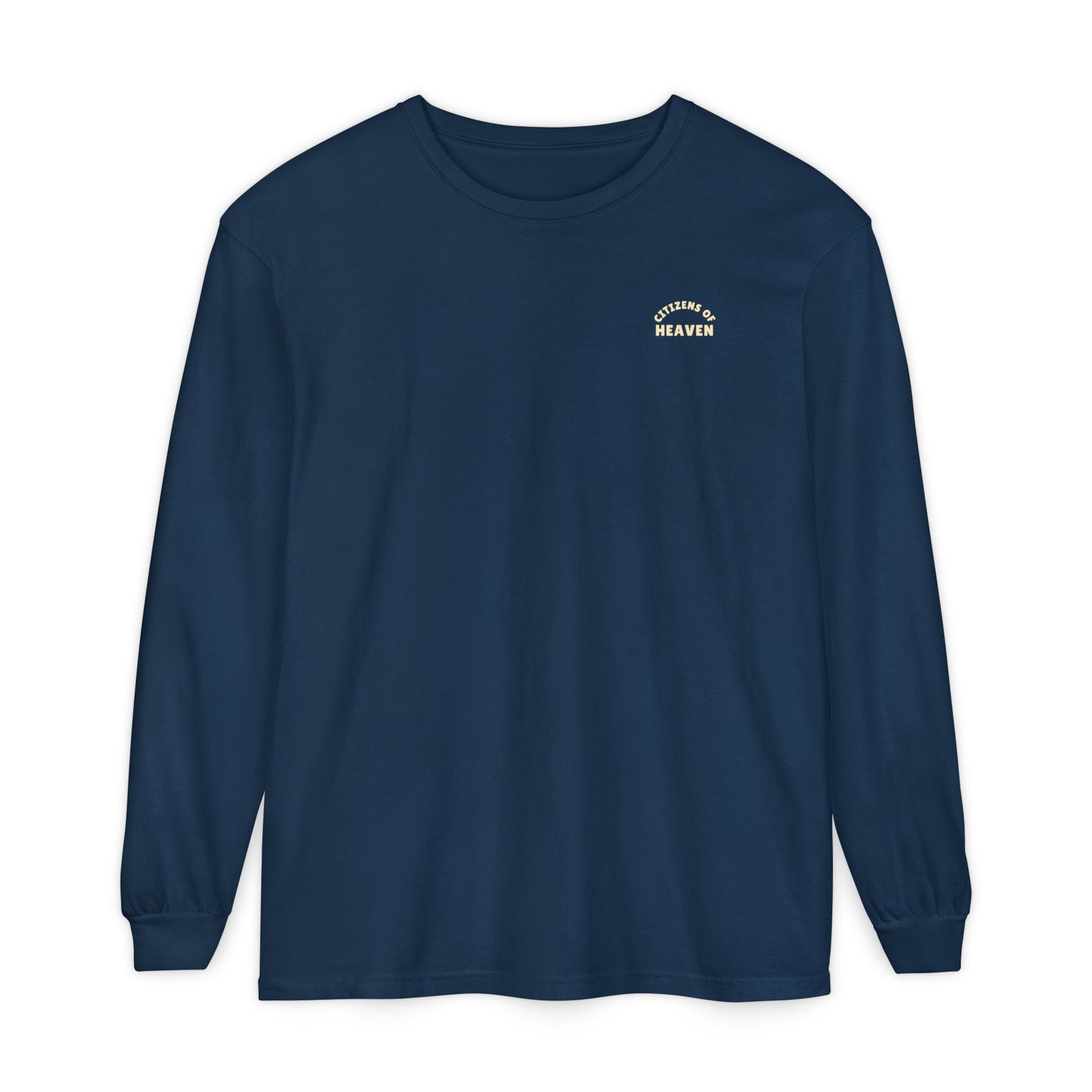 Mosaic Blue Unisex Long Sleeve T-shirt