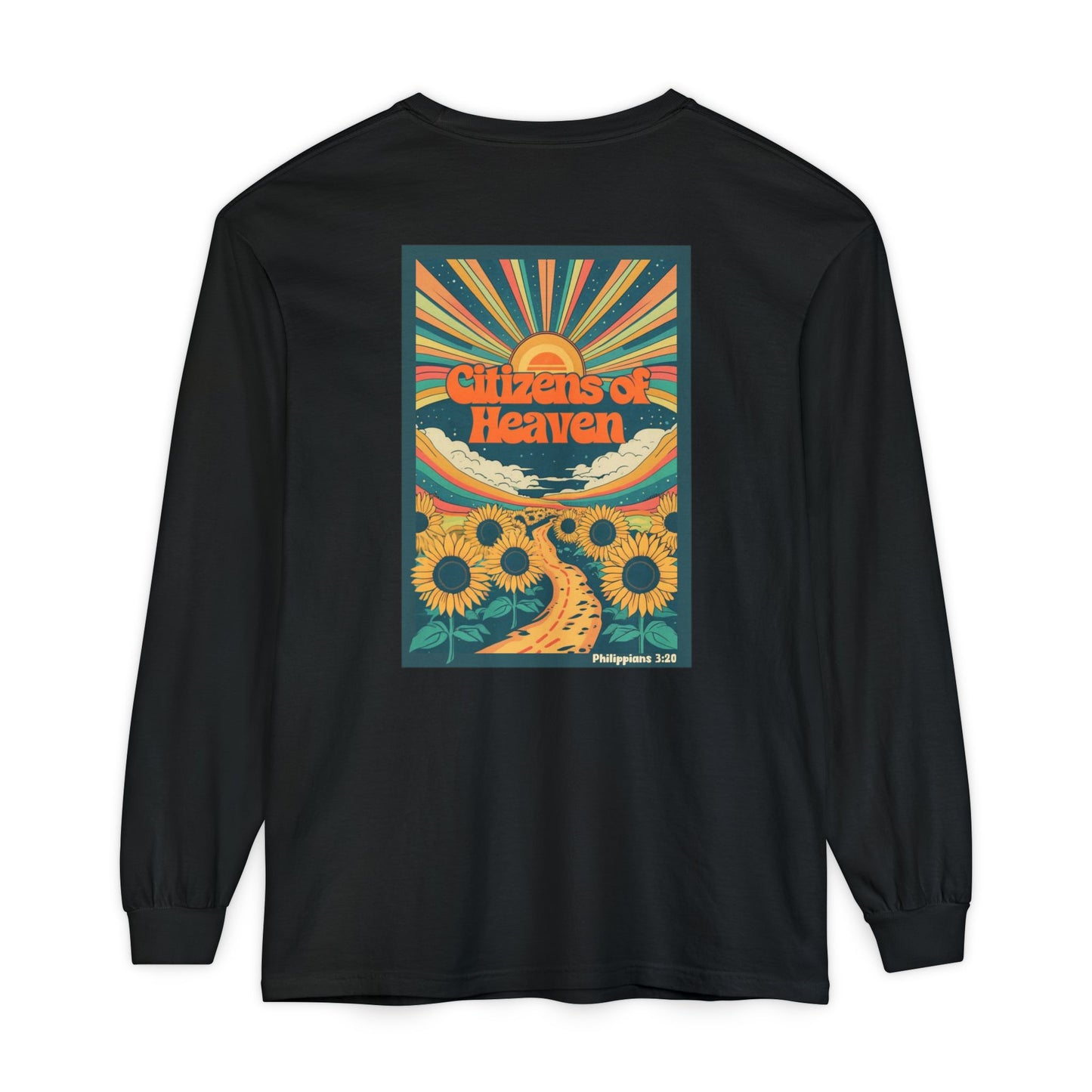 Sunflower Unisex Long Sleeve T-shirt