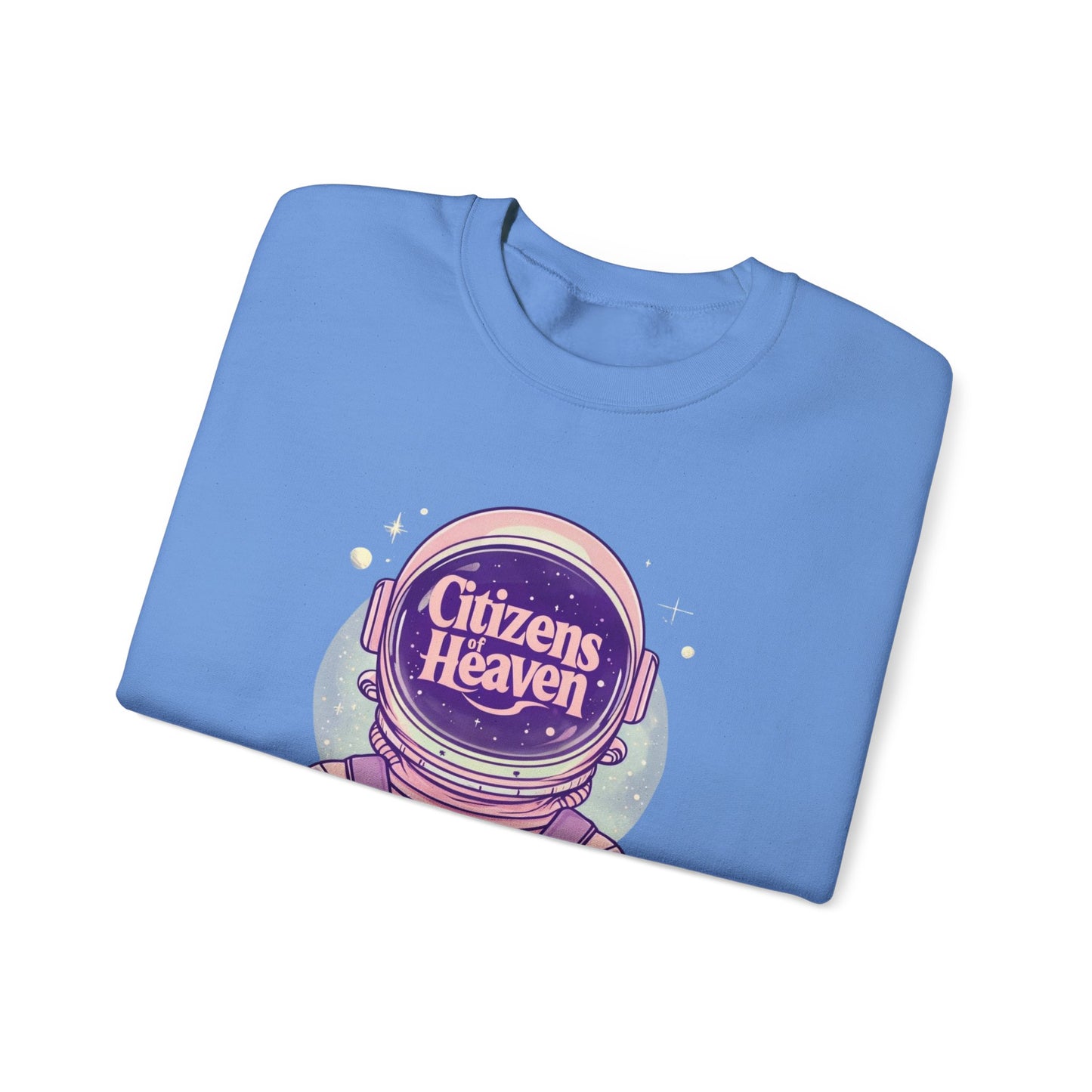 Pink Astronaut Crewneck Sweatshirt