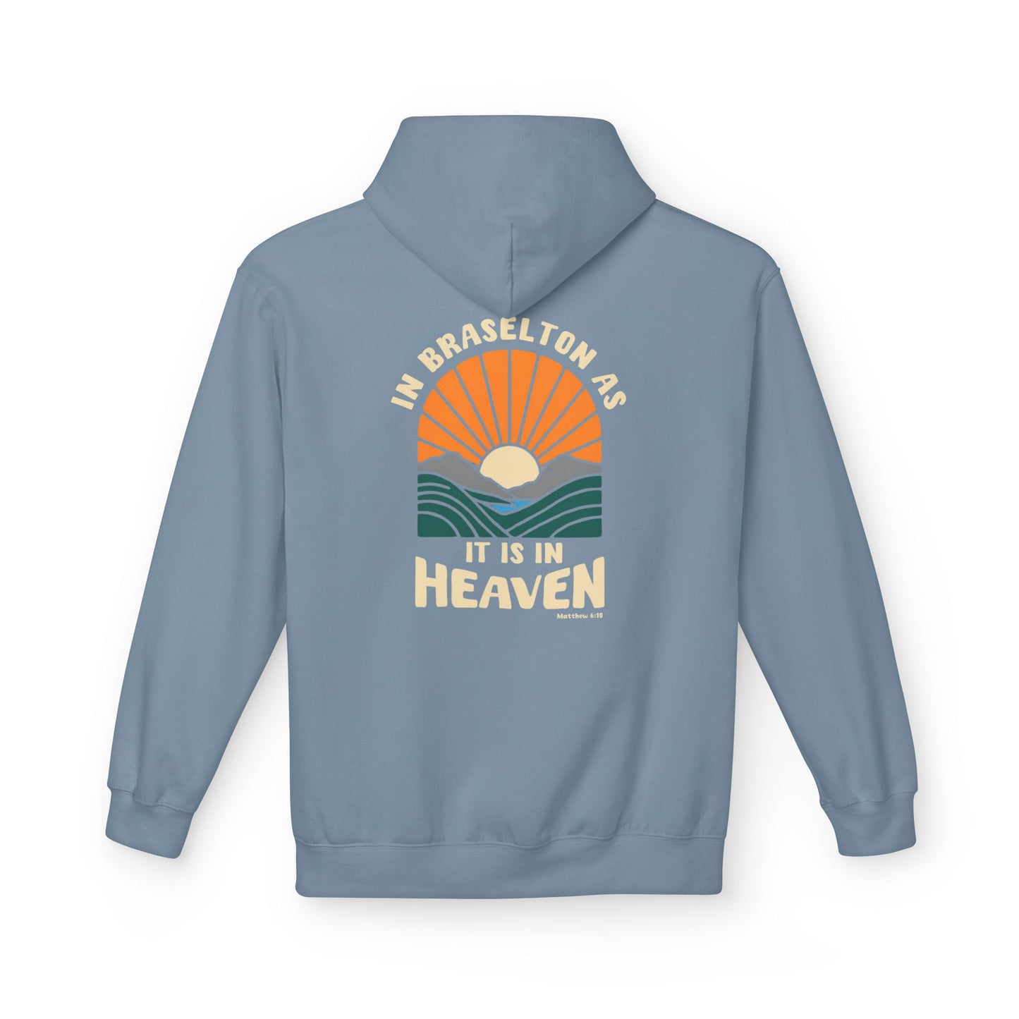 CUSTOMIZABLE In "your city" as it is in Heaven Hoodie