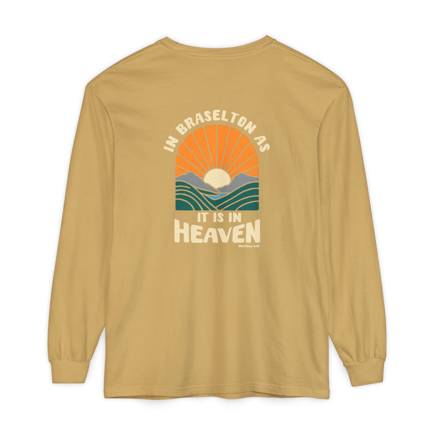 CUSTOMIZABLE In "your city" as it is in Heaven Long Sleeve T-shirt