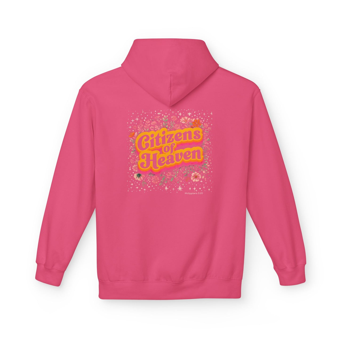 Retro Stars and Flowers Hoodie