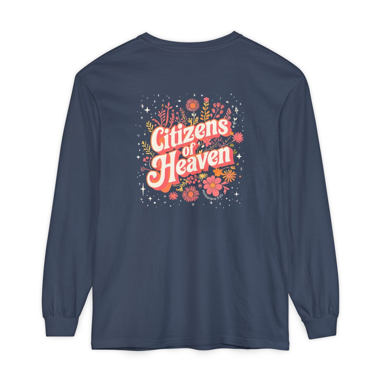 Stars and Flowers Long Sleeve T-shirt