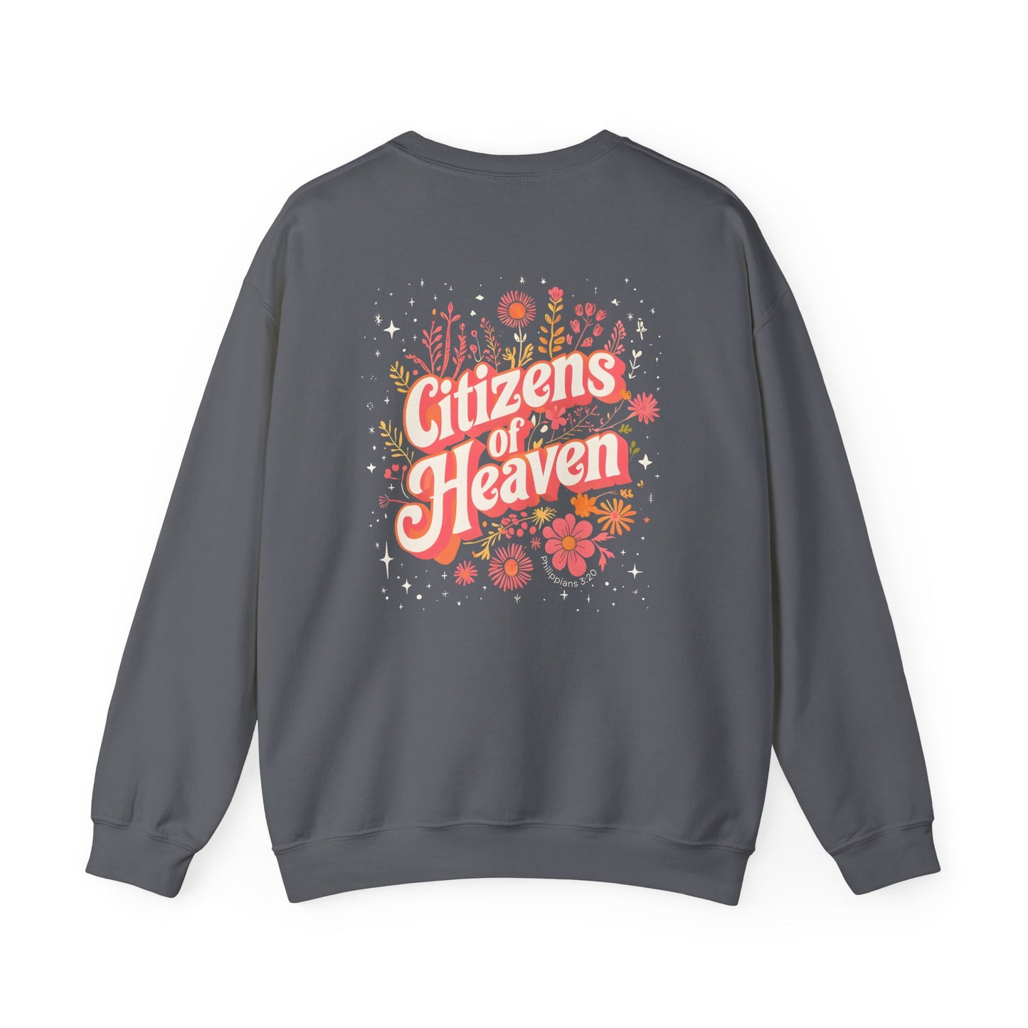 Stars and Flowers Crewneck Sweatshirt