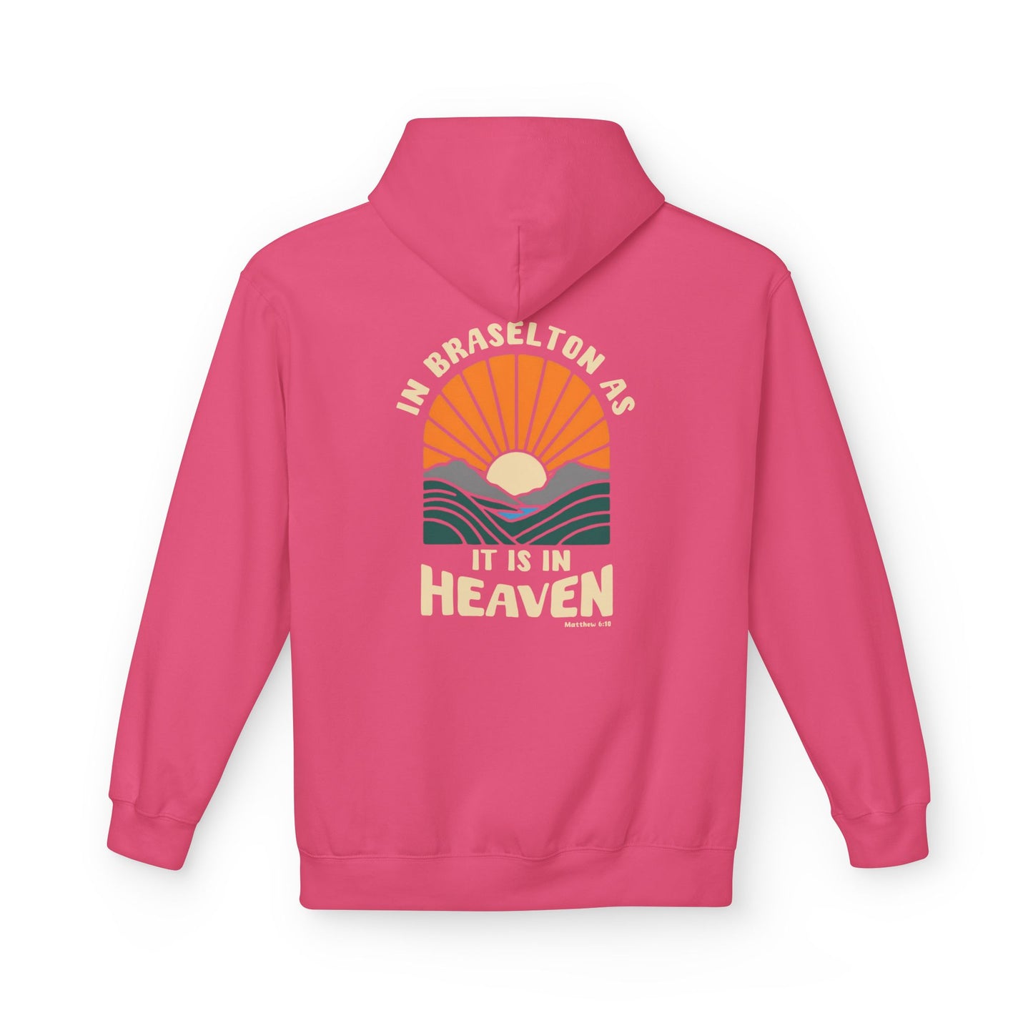 CUSTOMIZABLE In "your city" as it is in Heaven Hoodie