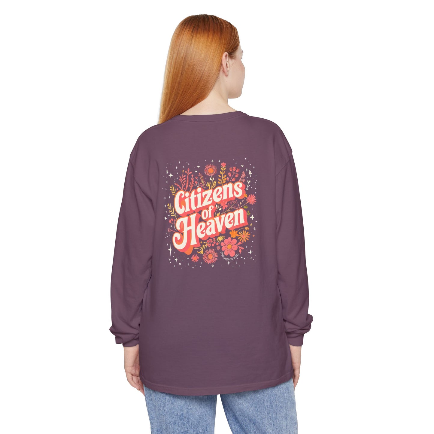 Stars and Flowers Long Sleeve T-shirt