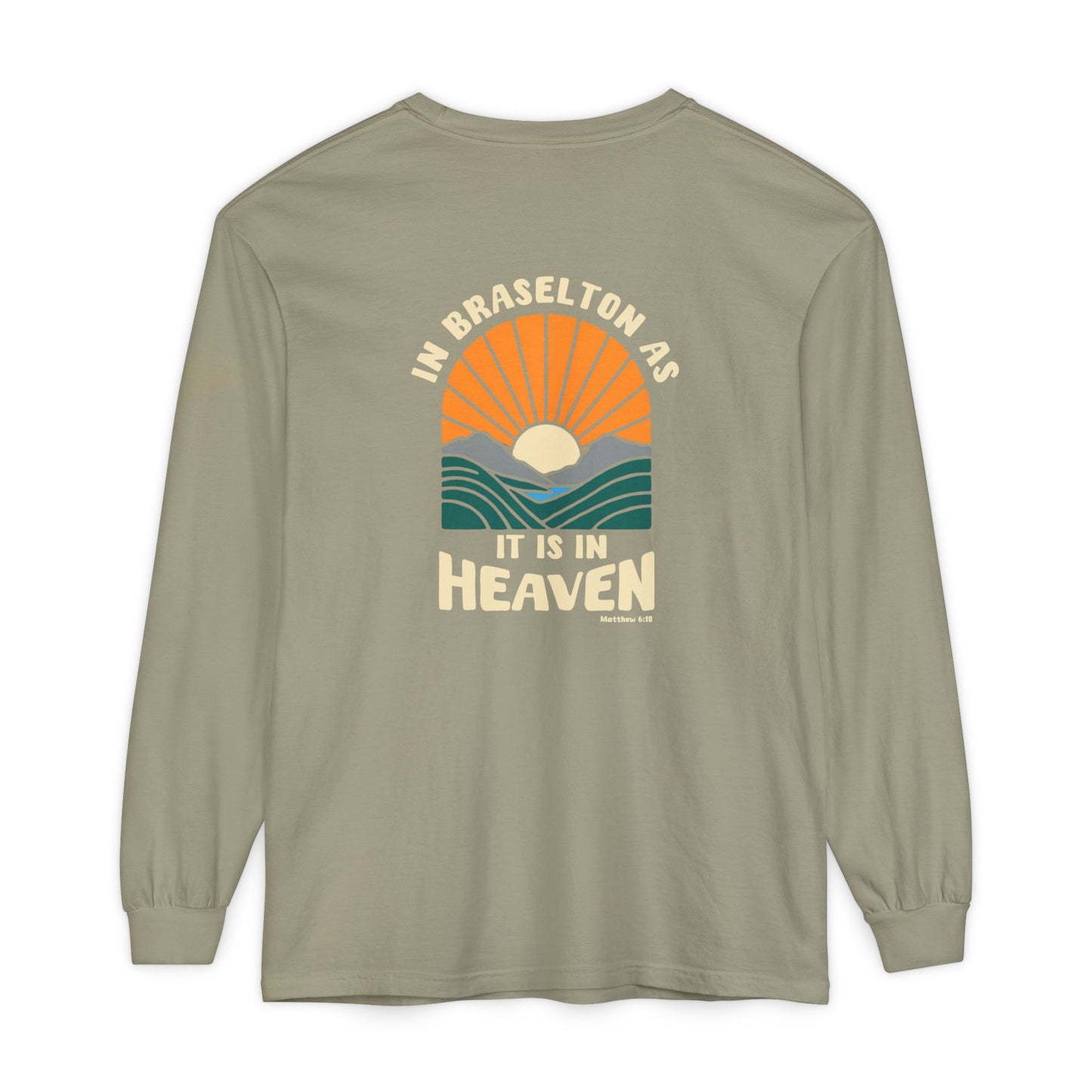 CUSTOMIZABLE In "your city" as it is in Heaven Long Sleeve T-shirt