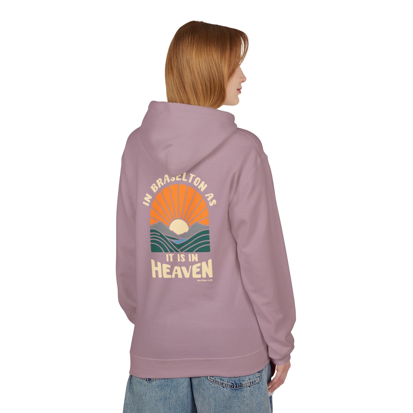 CUSTOMIZABLE In "your city" as it is in Heaven Hoodie