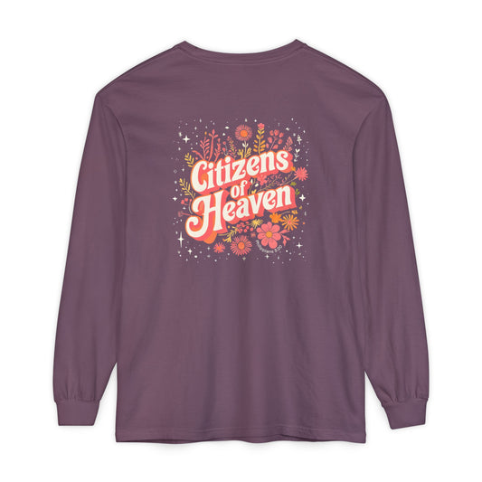 Stars and Flowers Long Sleeve T-shirt