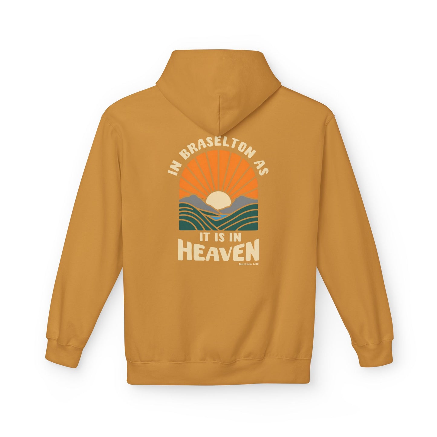 CUSTOMIZABLE In "your city" as it is in Heaven Hoodie