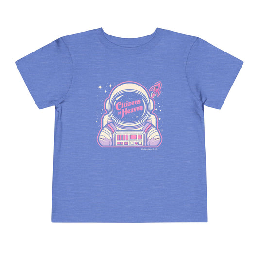 Girl Astronaut Toddler Tee