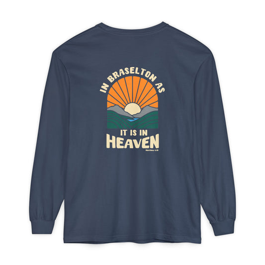 CUSTOMIZABLE In "your city" as it is in Heaven Long Sleeve T-shirt