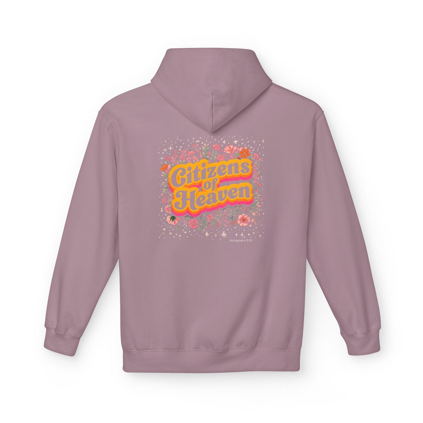 Retro Stars and Flowers Hoodie