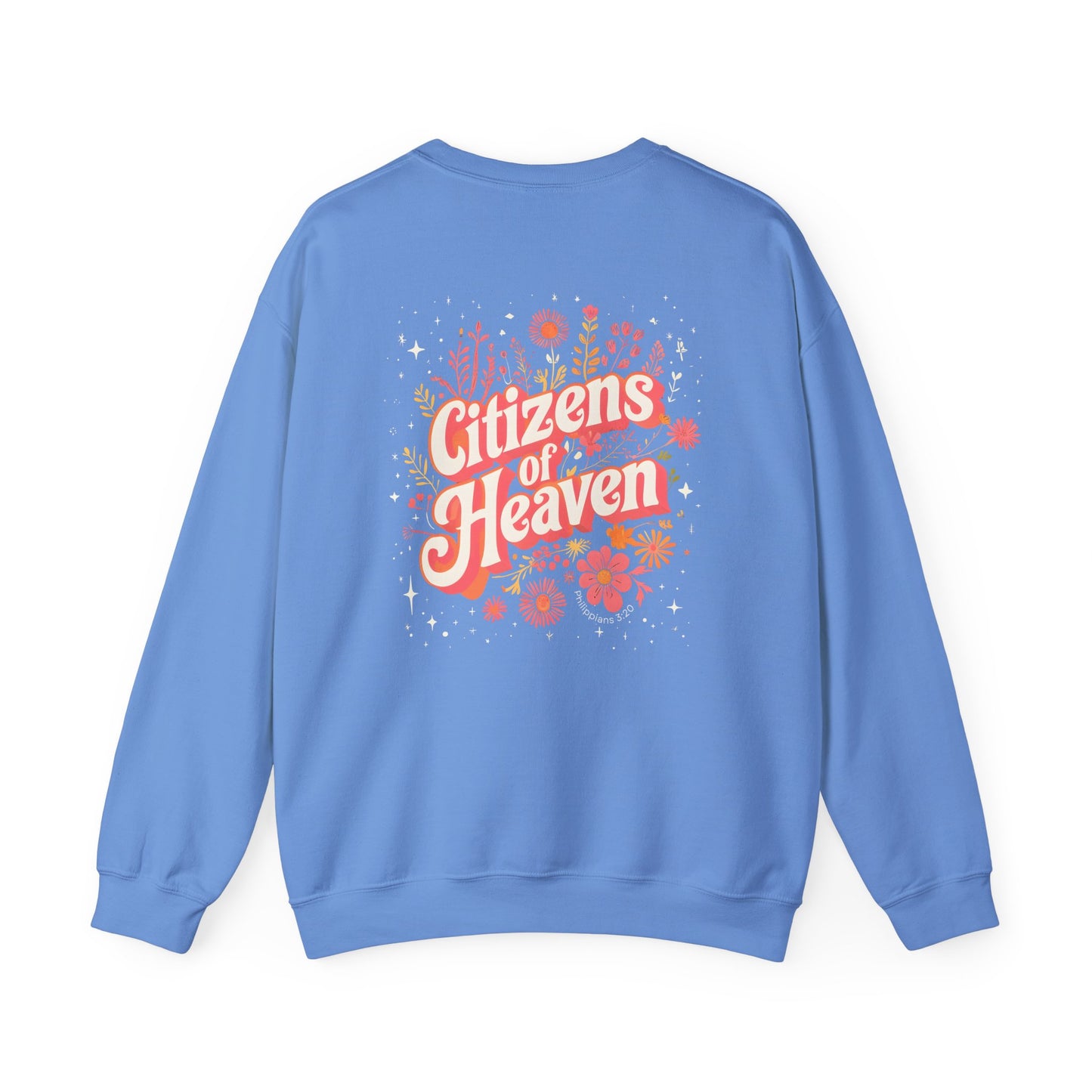 Stars and Flowers Crewneck Sweatshirt