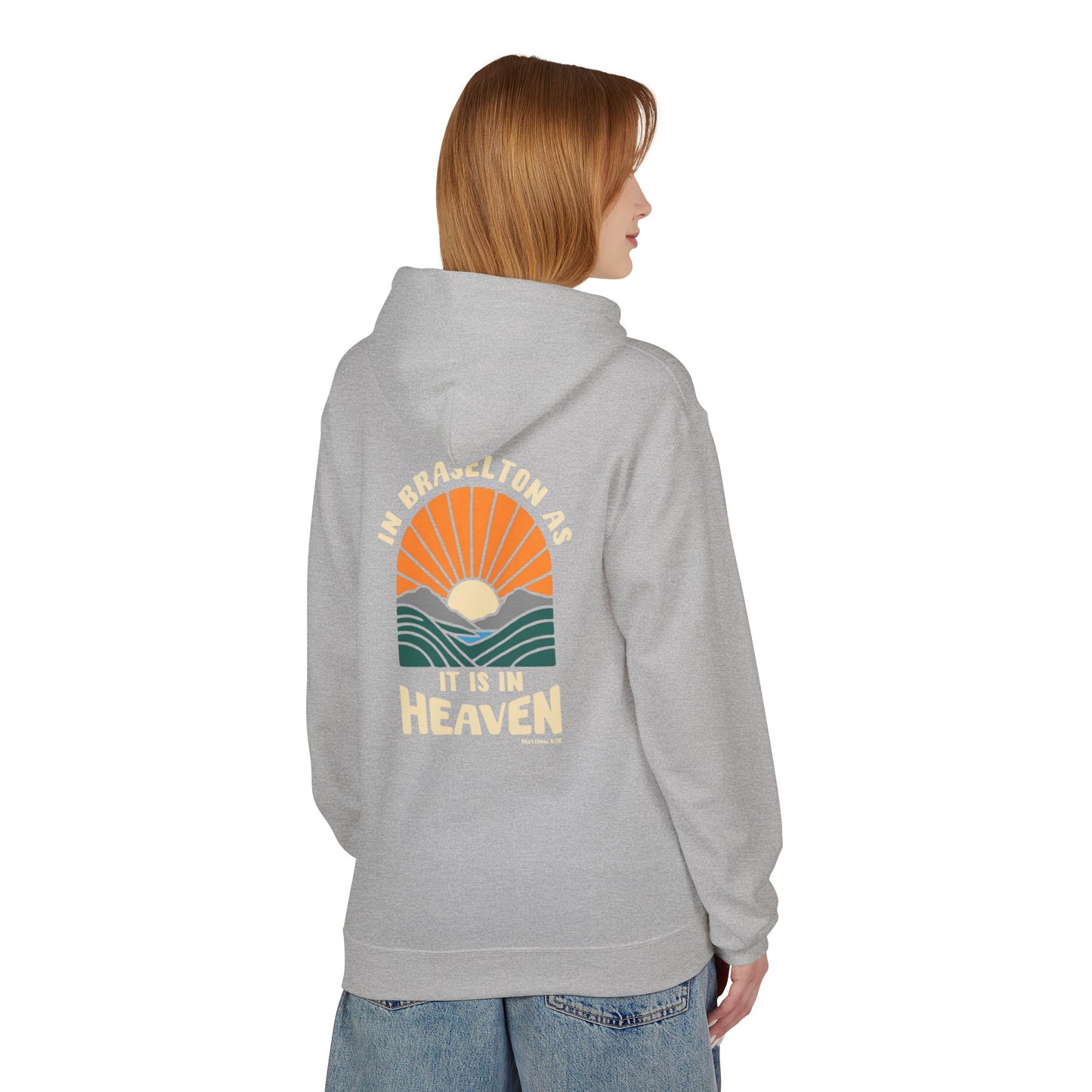 CUSTOMIZABLE In "your city" as it is in Heaven Hoodie