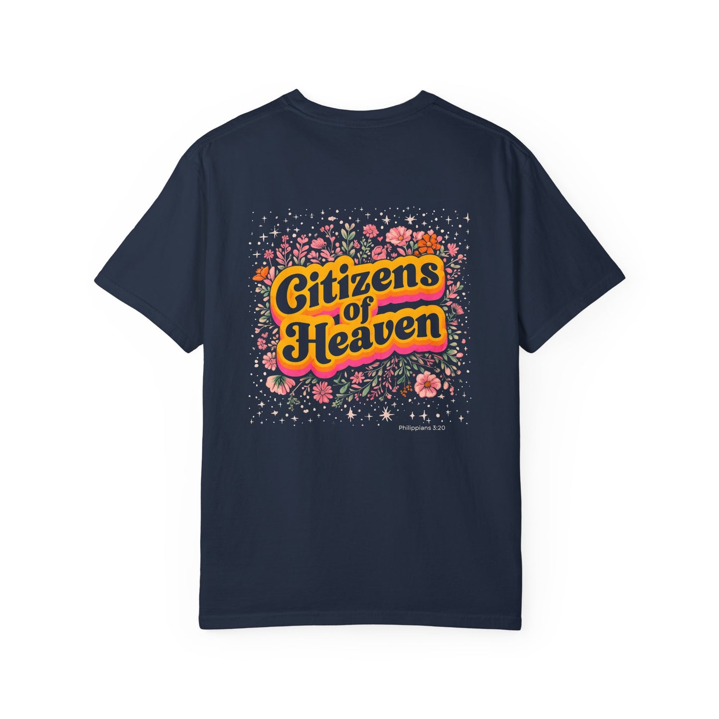 Retro Stars and Flowers T-shirt