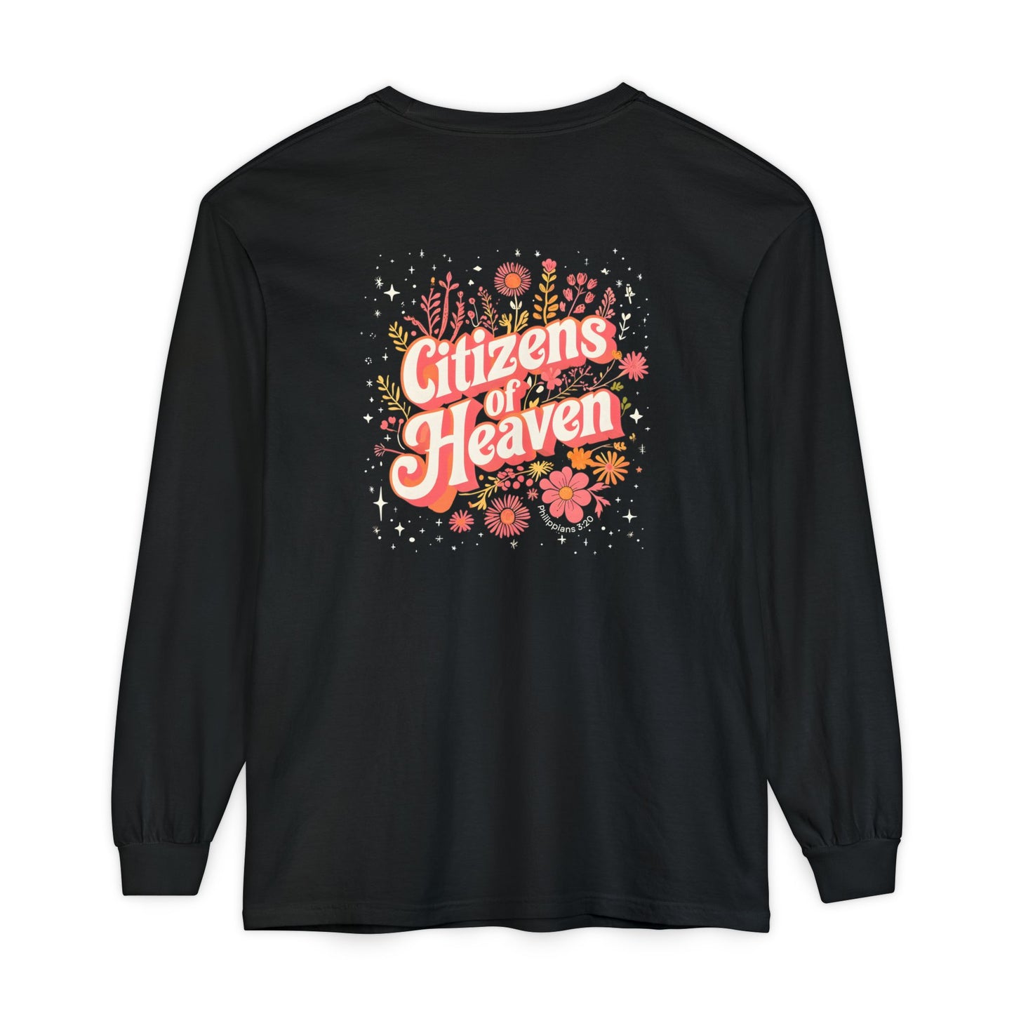 Stars and Flowers Long Sleeve T-shirt