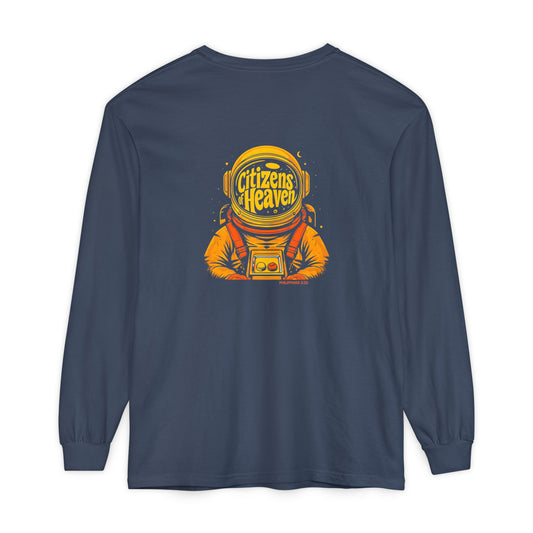 Radiant Astronaut Unisex Long Sleeve T-shirt