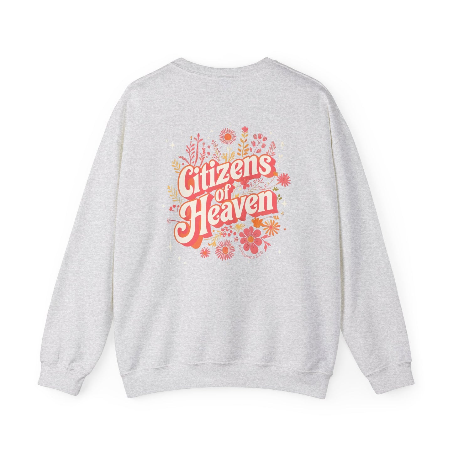 Stars and Flowers Crewneck Sweatshirt