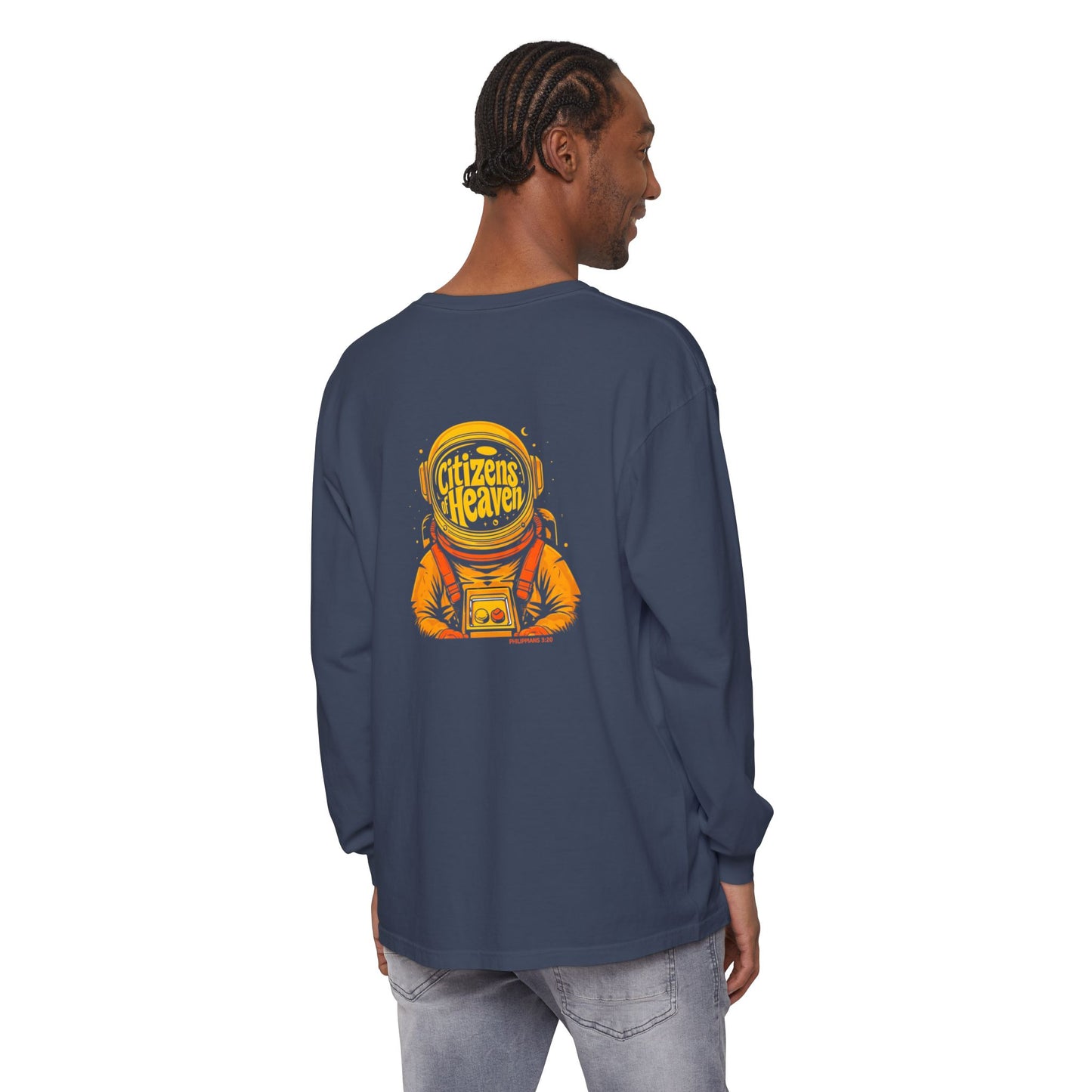 Radiant Astronaut Unisex Long Sleeve T-shirt