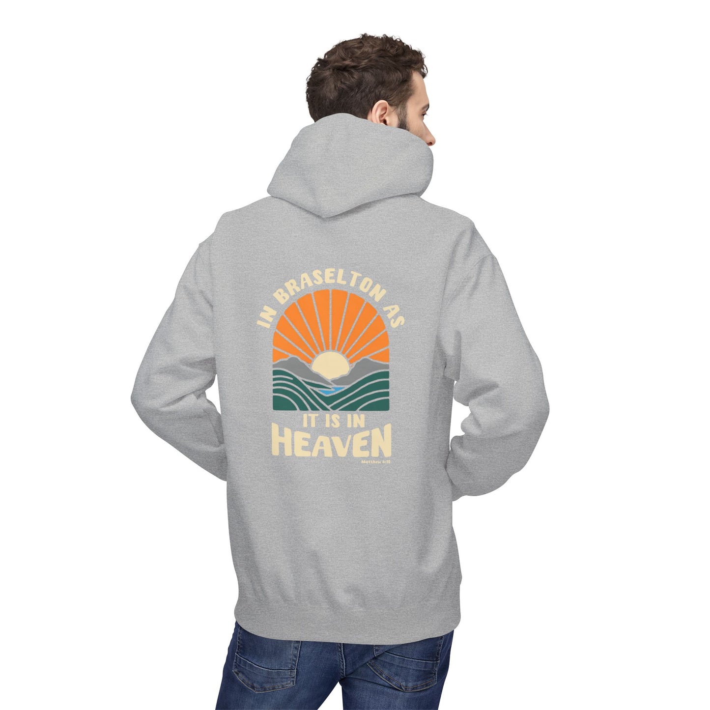 CUSTOMIZABLE In "your city" as it is in Heaven Hoodie